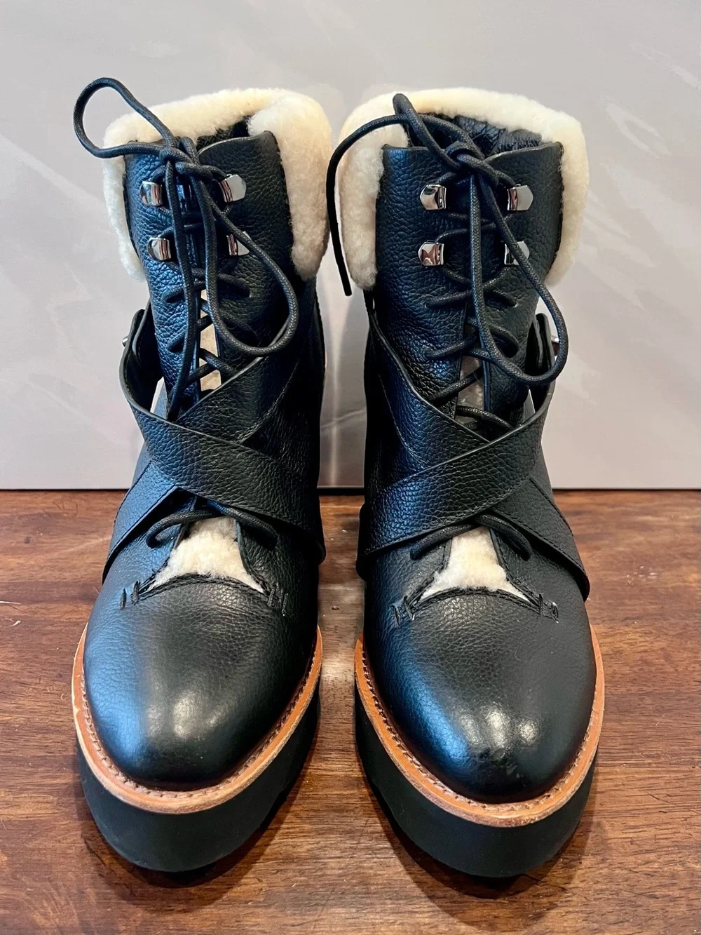 Coach wedge ankle